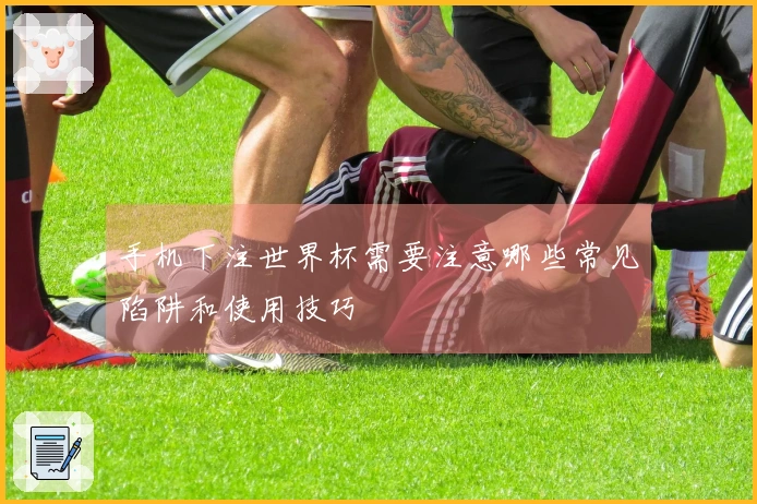 手机下注世界杯需要注意哪些常见陷阱和使用技巧