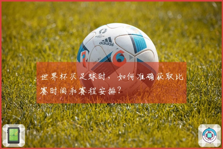 世界杯买足球时，如何准确获取比赛时间和赛程安排？